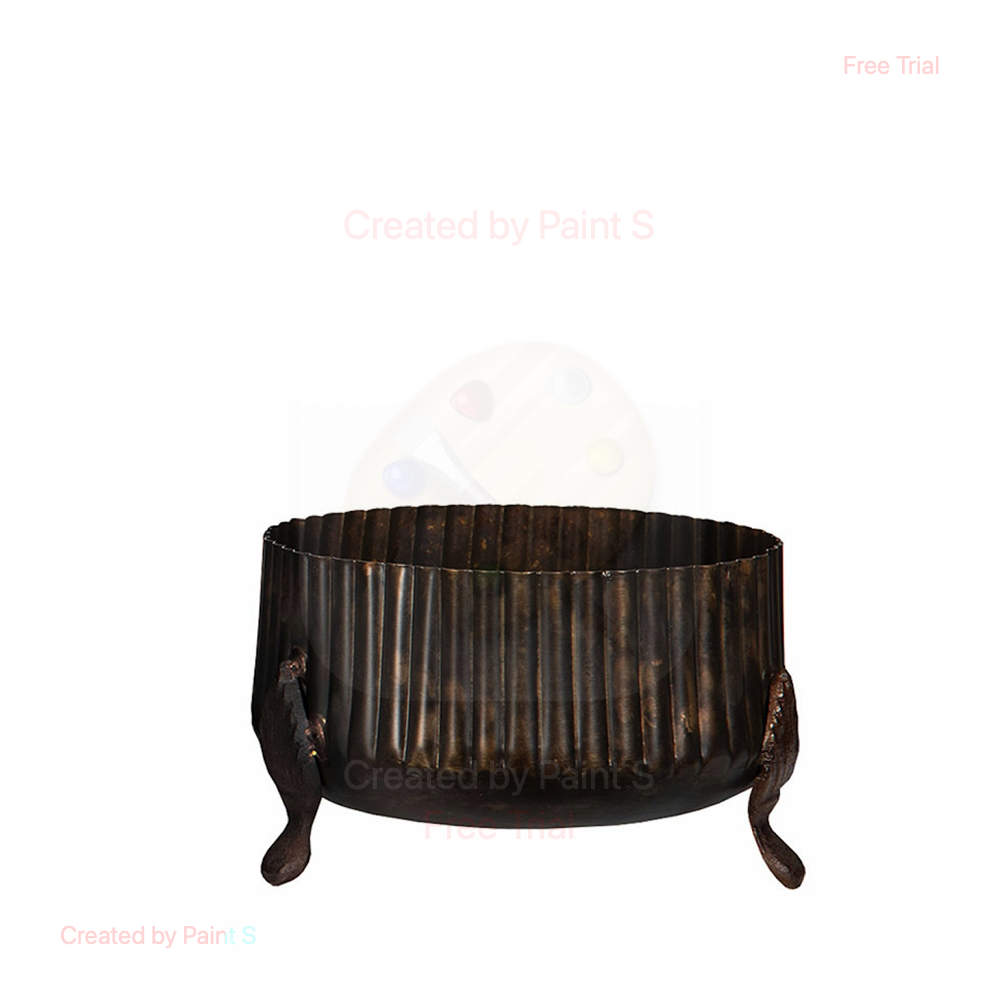 Vazonas Rand Round Antique Brown