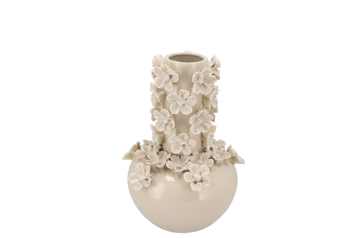 Vaza Daisy White Tube Flower