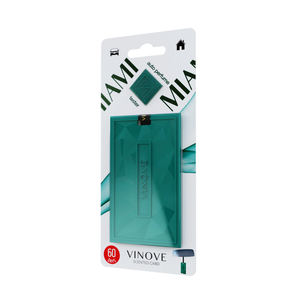 Automobiliniai kvapai VINOVE Miami Card
