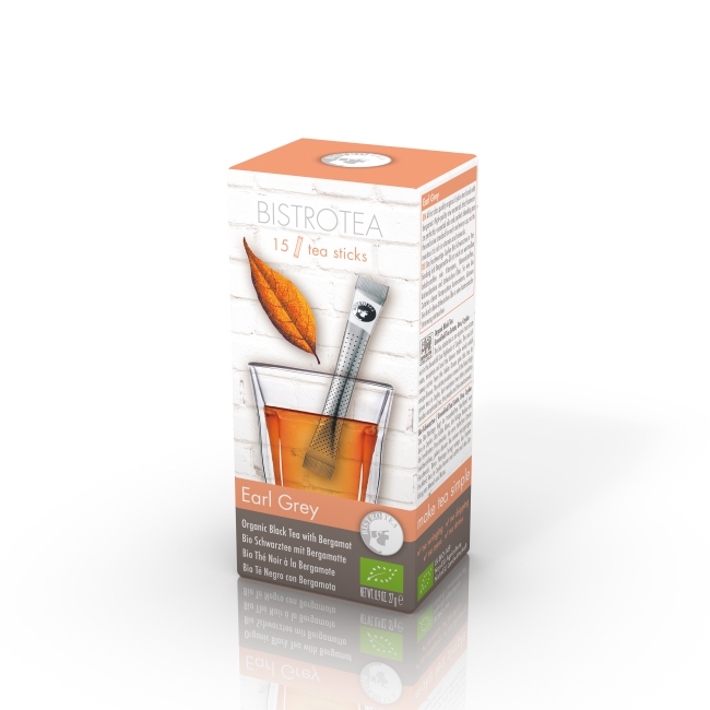 Ekologiška juodoji arbata „Earl Grey“ (15vnt. lazdelių)