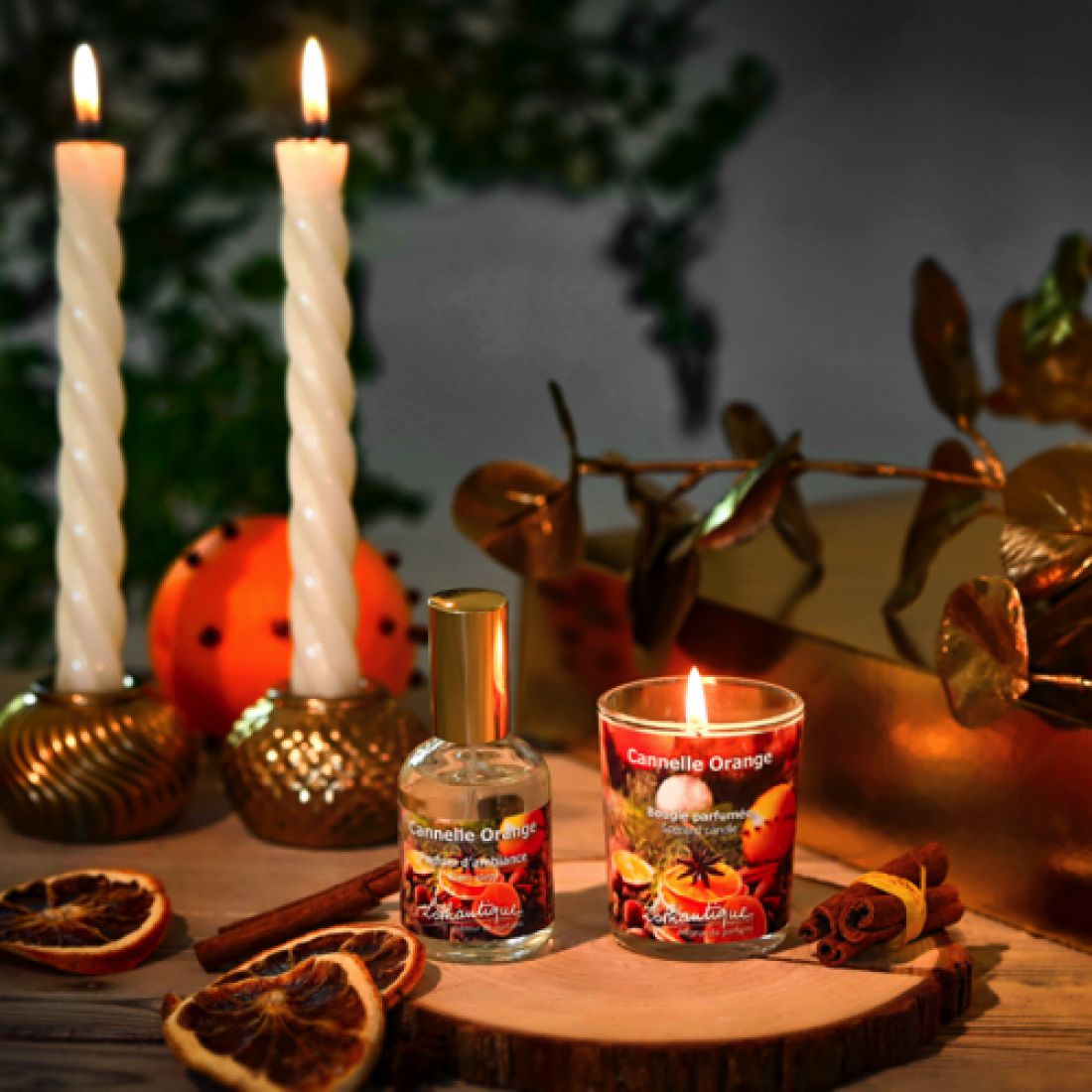 Dovanų dėžutė „Cinamono ir apelsino“ kvapas