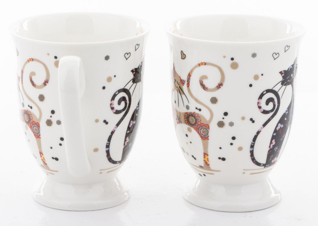 Dviejų porcelianinių puodelių rinkinys 6