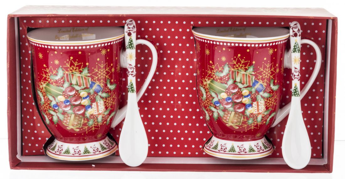 Dviejų porcelianinių puodelių rinkinys 10