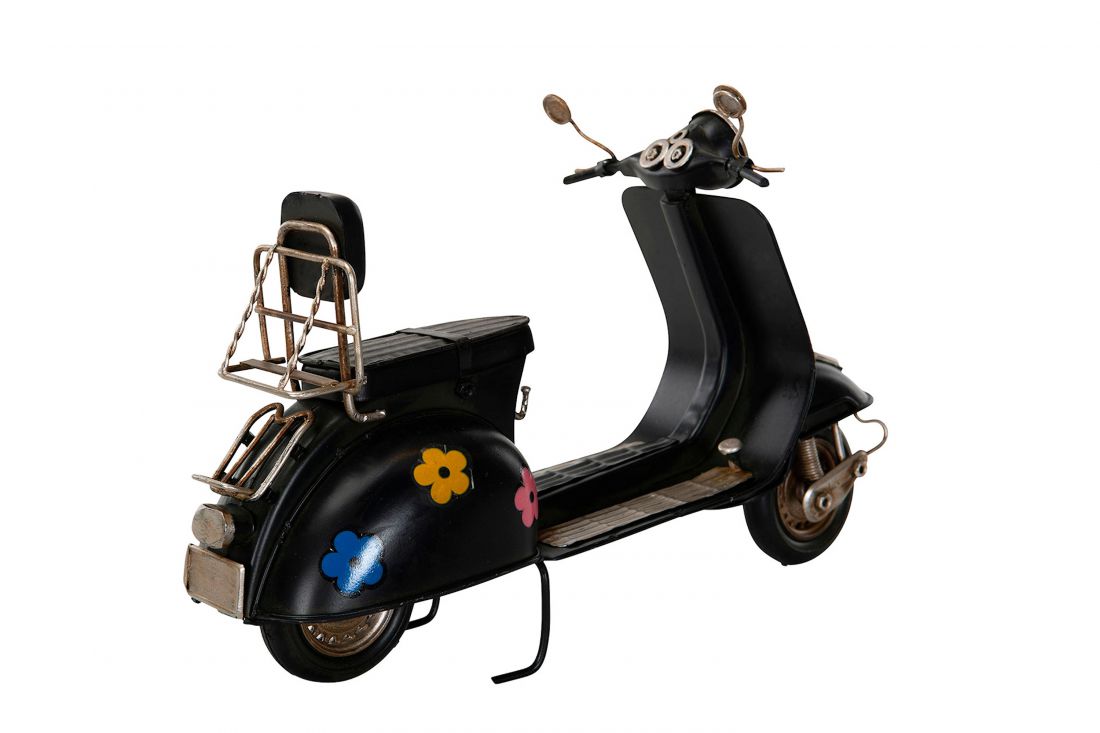 Dekoracija metalinis motoroleris