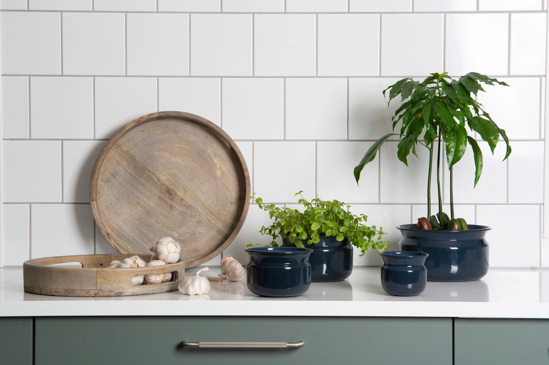 Apvalus padėklas natūralios medienos