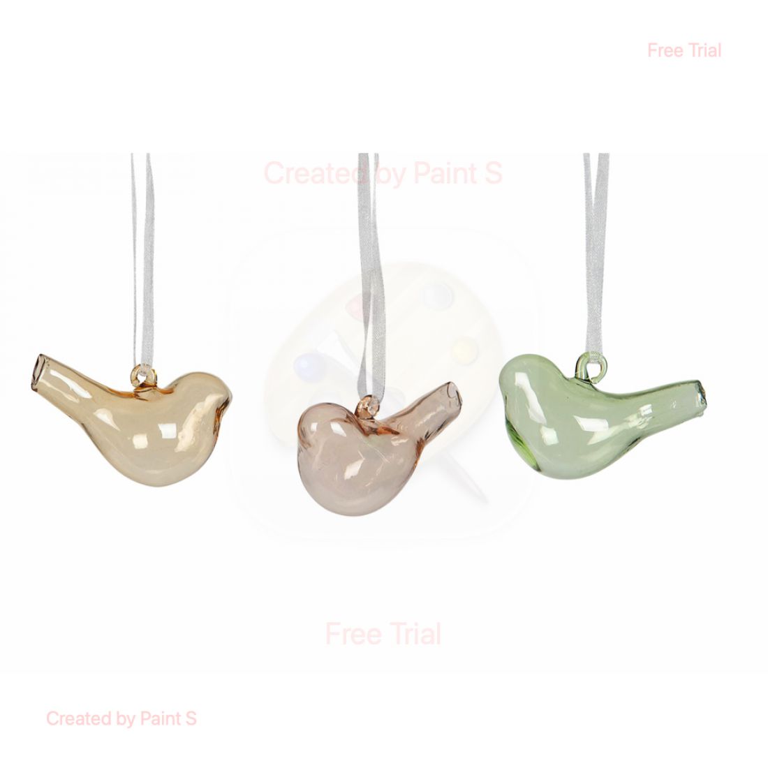 Pakabinamos dekoracijos paukščiai