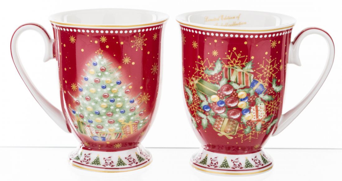 Dviejų porcelianinių puodelių rinkinys 10