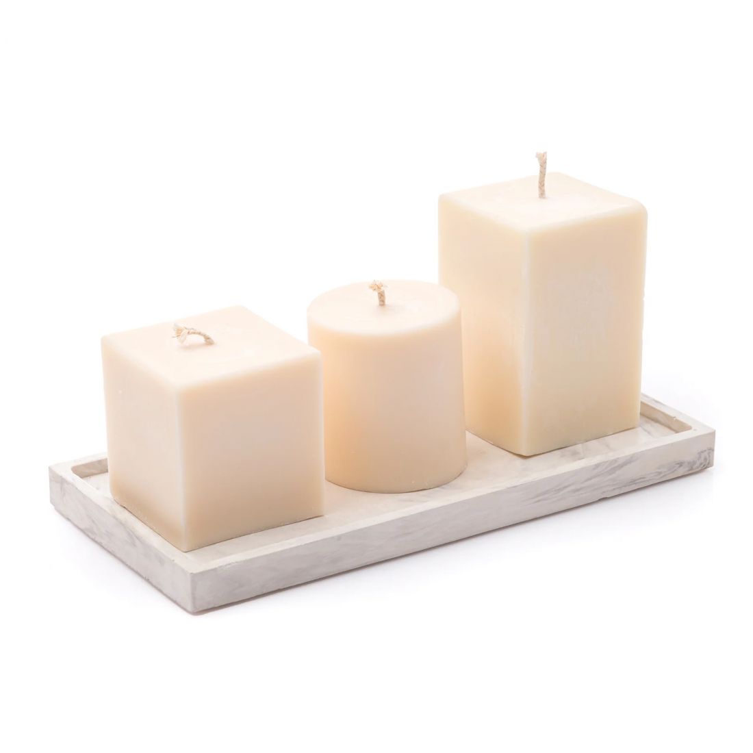 Padėkliukas žvakėms stačiakampis