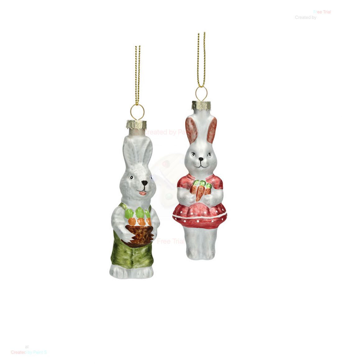 Pakabinama dekoracija – zuikutis su morka