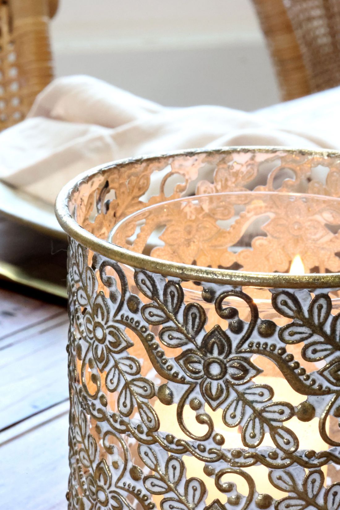 Žvakidė sendinto žalvario