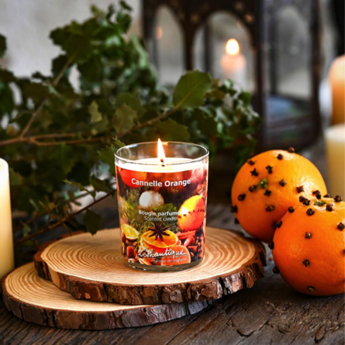 Kvepianti žvakė „Cinamonas ir apelsinas“, 160g