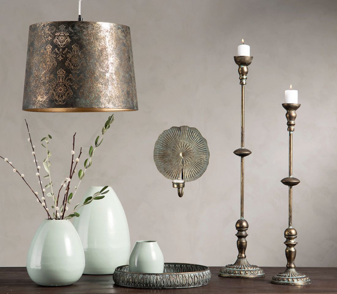 Padėklas Ines Verdigris Brass