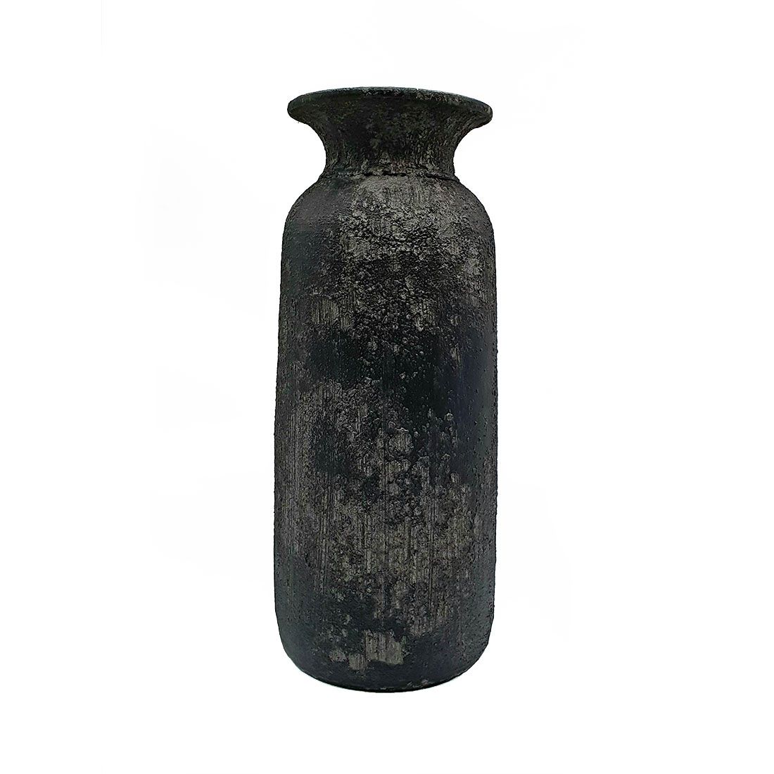 Juoda keramikinė vaza, 40cm