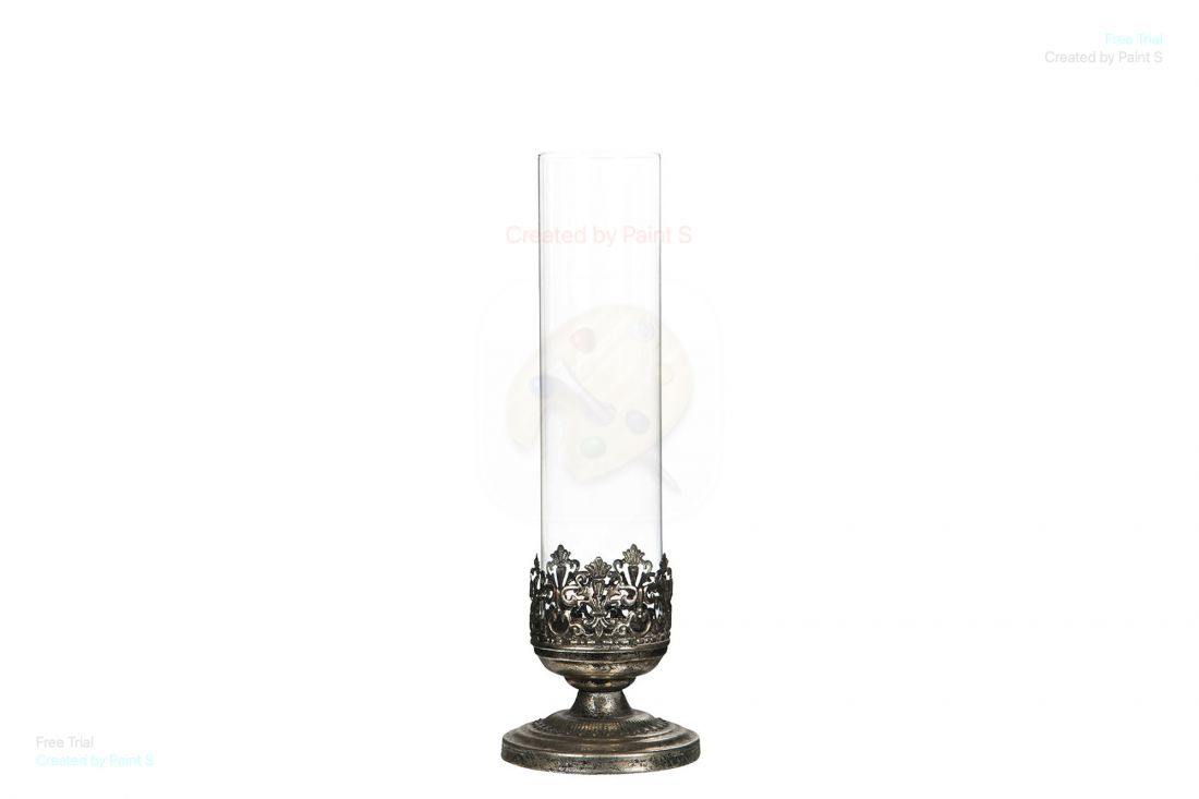 Žvakidė Leah sidabro spalvos