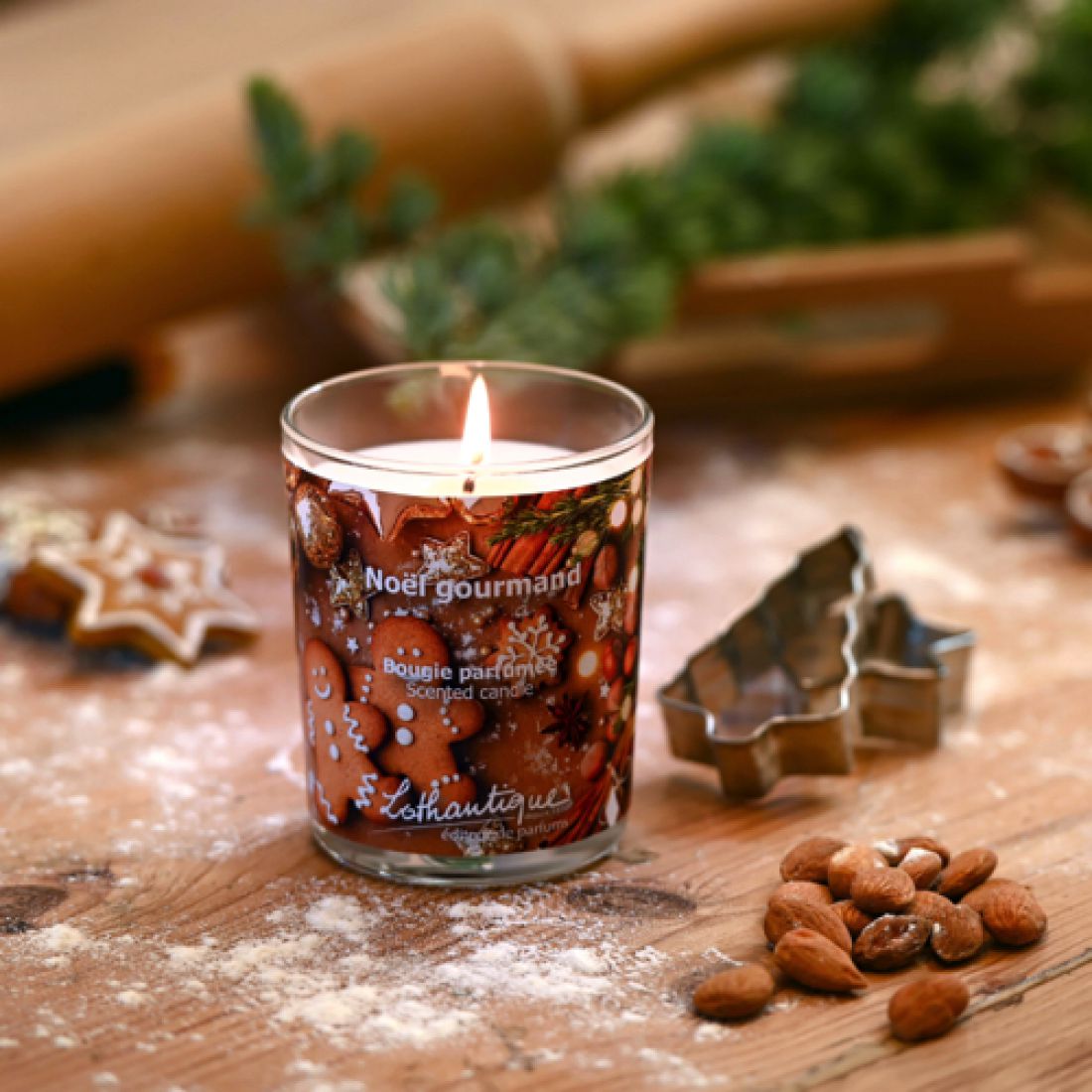 Kvepianti žvakė „Sausainiai ir vanilė“, 160g