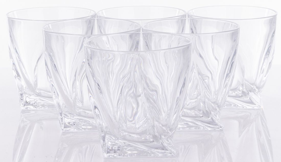 Viskio taurės su grafinu 1+6