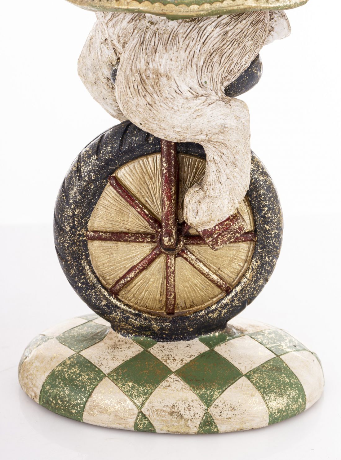 Triušio figūrėlė su laikrodžiu 33x18x9 cm